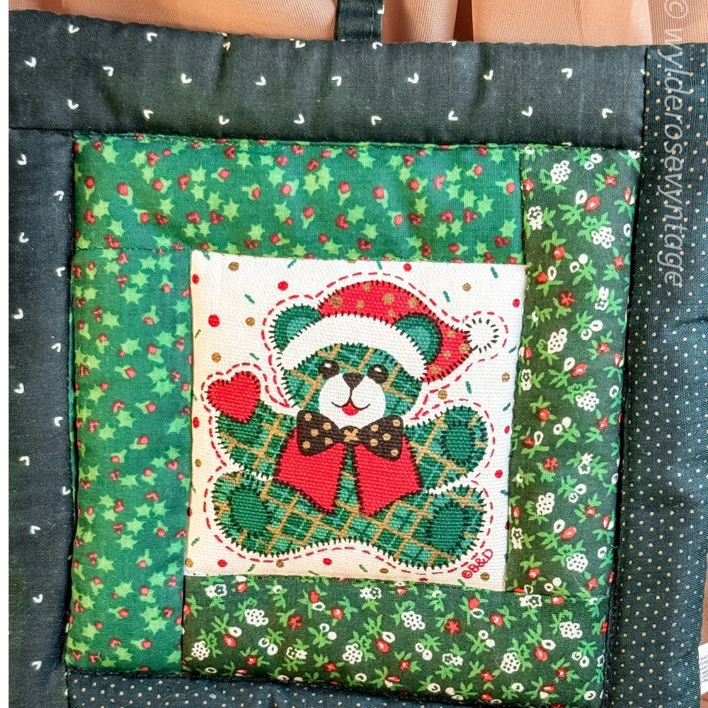 Christmas Teddy Bear Holiday‎ Pot Holders